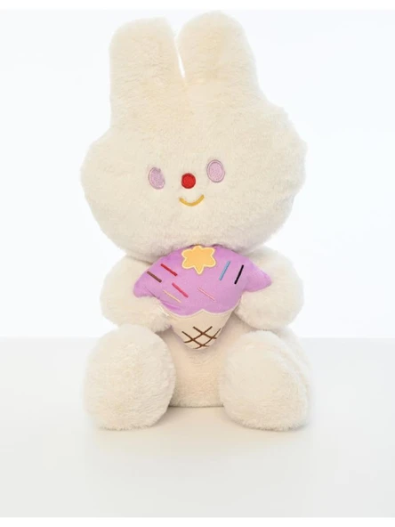 PUFU PELUŞ DONDURMALI TAVŞAN 03014 ürün görseli 1