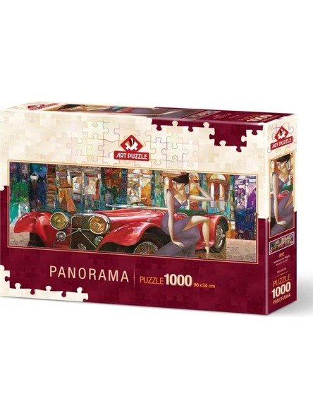 Art Puzzle Panorama Akşama Davet 1000 Parça Puzzle - 4647 ürün görseli 1
