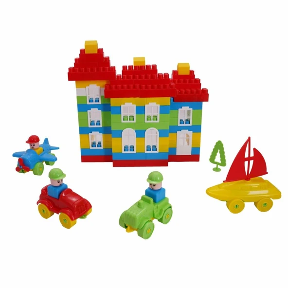 POLESİE 95138 / YAPI SETİ İNŞAATÇI (177 PARÇA) (PAKETTE) ürün görseli 1
