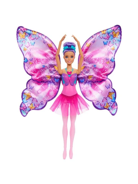 Barbie Kelebek Dansçı Bebek HXJ10 ürün görseli 1