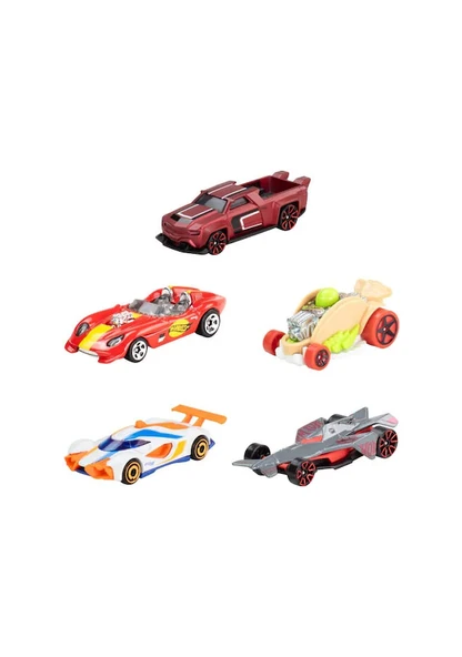 Mattel Hot Wheels Araba Seti 5 Li 1806 JBJ79 ürün görseli 1