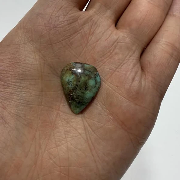 Doğal İran Nişabur Firuze (Turkuaz) Taşı  27,1 Karat - 5,42 Gram ürün görseli 1