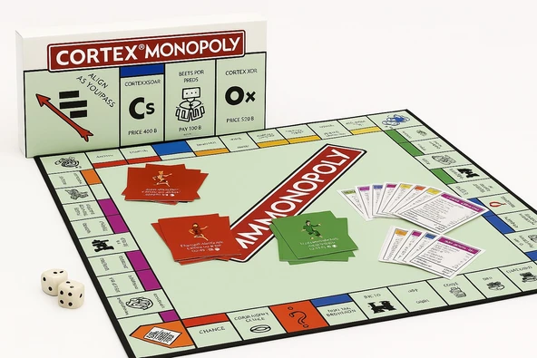 Monopoly Cortex Edition Kutu Oyunu (İngilizce Versiyon) ürün görseli 1