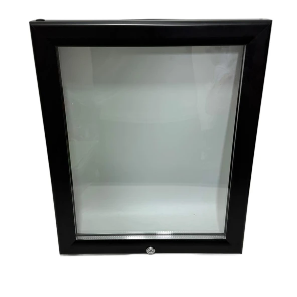 Kilit Mekanizmalı Çerçeveli Çift Cam Kapak 49x40,5cm ürün görseli 1