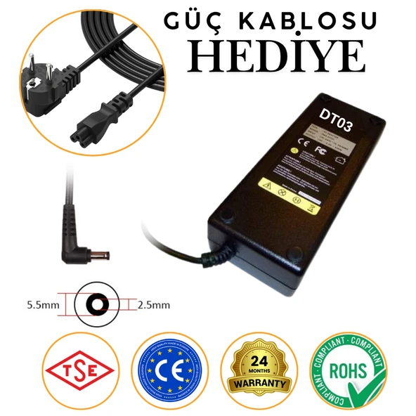 Asus N580VD-DM516T Notebook  Laptop Adaptör Şarj Cihazı ürün görseli 1