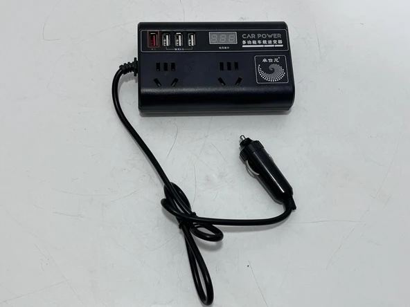 Araç Tipi Güç İnverteri 12V 220V - Resim 3