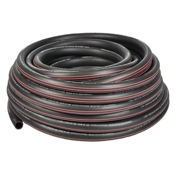 Cobiwater Plus EPDM  Endüstriyel Su Hortumu 20 Bar WP / 60 Bar BP 70cm (Soketli) ürün görseli 1