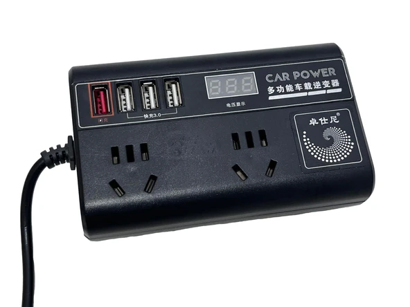 Araç Tipi Güç İnverteri 12V 220V ürün görseli 1