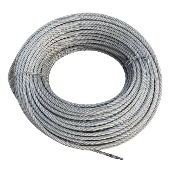 Galvanizli Çelik Halat 6x37+FC 1770 N/mm² 12mm 30 Metre ürün görseli 1