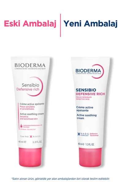 BIODERMA SENSIBIO DEFENSIVE RICH CREAM - Resim 3