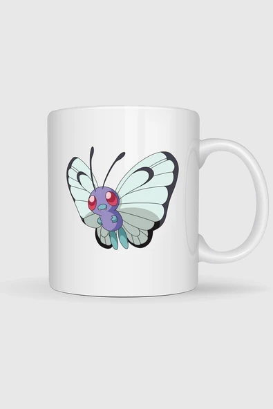 Butterfly Baskılı Kupa Bardak ürün görseli 1