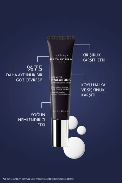 ESTHEDERM INTENSIVE HYALURONIC EYE SERUM - Resim 3