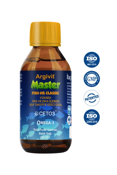 ARGIVIT MASTER FISH OIL CLASIC - Resim 2