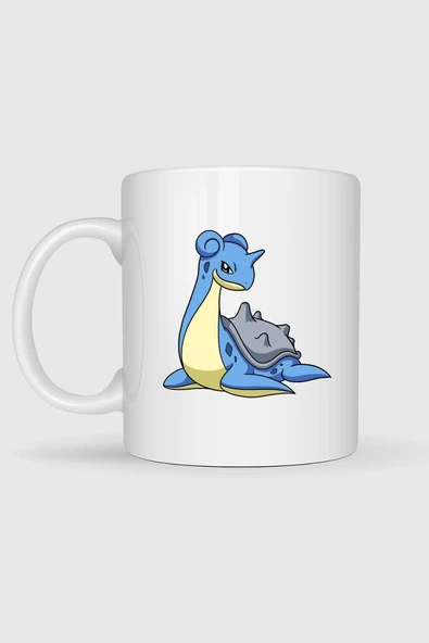 Lapras Baskılı Kupa Bardak - Resim 2