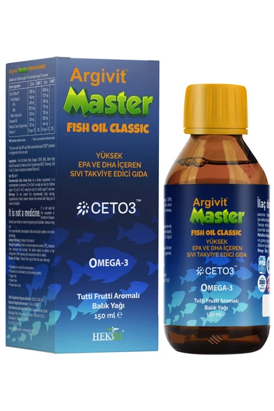 ARGIVIT MASTER FISH OIL CLASIC - Resim 3