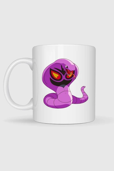 Ekans Baskılı Kupa Bardak - Resim 2