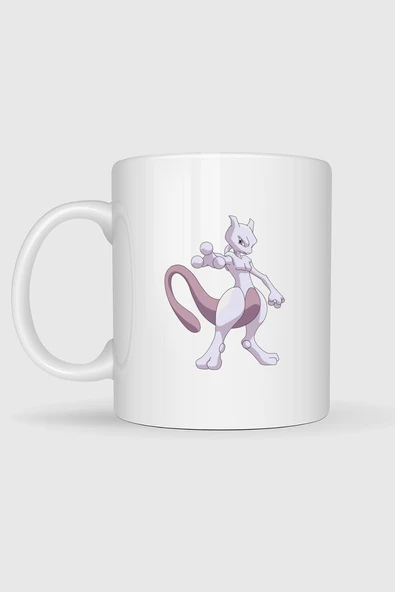 Mewtwo Baskılı Kupa Bardak - Resim 2