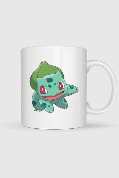 Bulbasaur Wikia Baskılı Kupa Bardak ürün görseli 1