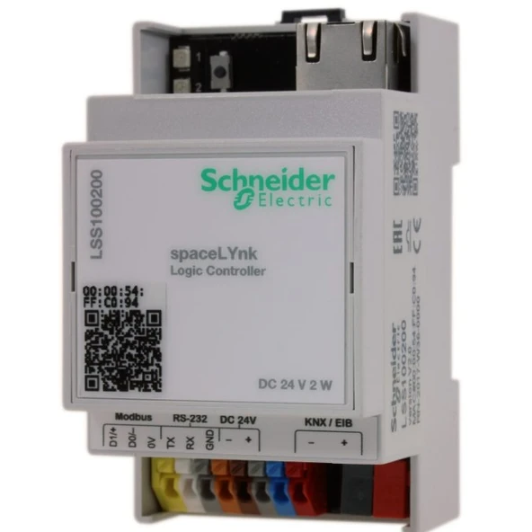 Schneider LSS100200 spaceLYnk KNX Lojik Kontrolör ürün görseli 1