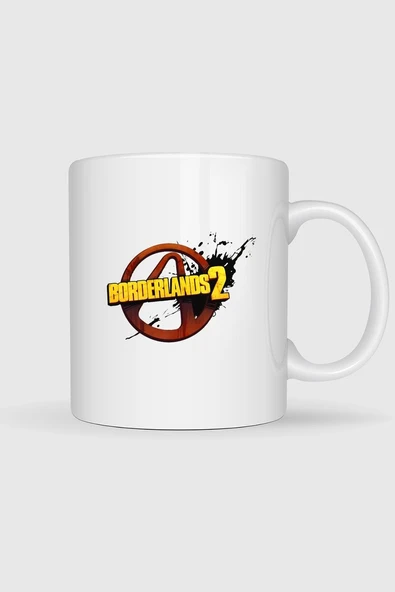 Borderlands 2 Logo Baskılı Kupa Bardak ürün görseli 1
