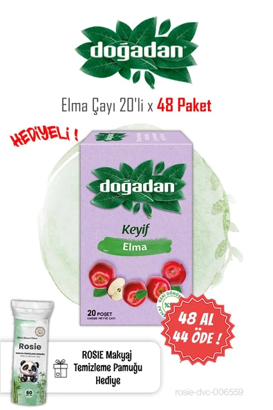 Elma Çayı Doğadan 20'li 48 AL 44 ÖDE ve ROSIE ürün görseli 1