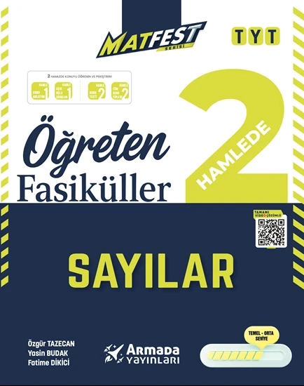 Armada Yayınları Tyt Matfest Öğreten Fasüküller Sayılar ürün görseli 1