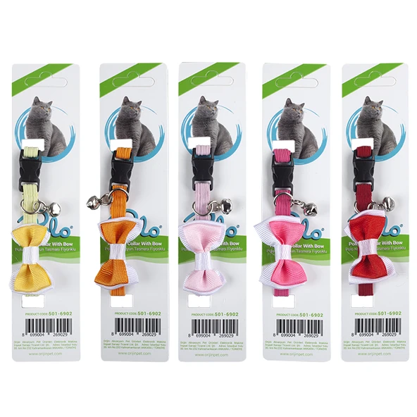 Netx Polo Kedi Boyun Tasması Fiyonklu ürün görseli 1