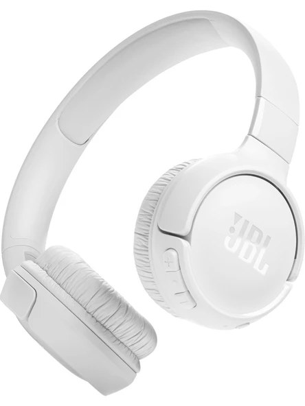 JBL Tune 525BT Multi Connect Wireless Kulaklık, 57H Pil Ömrü, Bluetooth 5.3, Beyaz ürün görseli 1