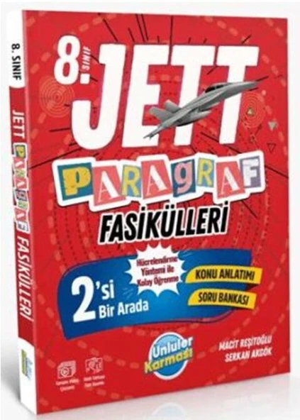 Ünlüler Karması 8. Sınıf Jett Paragraf Fasikülleri ürün görseli 1