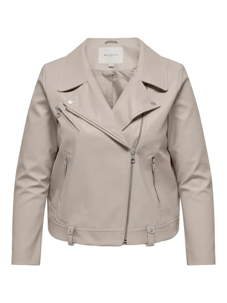 15243786 CARVERA FAUX LEATHER BIKER OTW ürün görseli 1