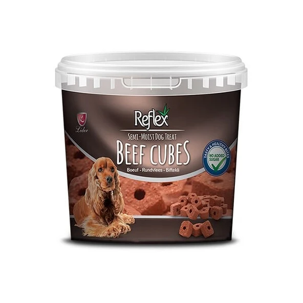 Reflex Semi Moist Biftekli Küp Köpek Ödül Maması 1 Adet 500 Gr ürün görseli 1