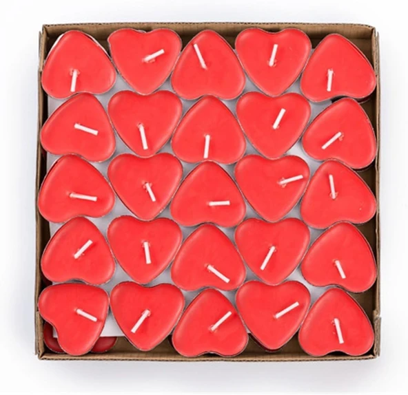Kalpli Tealight Mum 25 Adet ürün görseli 1