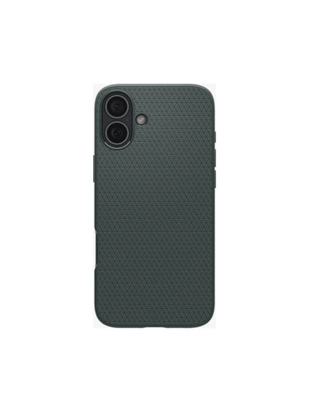 Spigen iPhone 16 Plus ile Uyumlu Kılıf Liquid Air Abyss Green ürün görseli 1