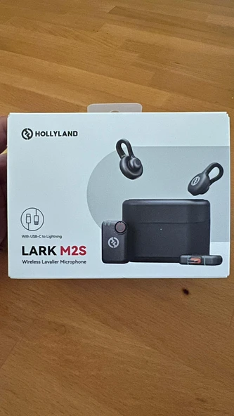 Hollyland Lark M2S Combo (Camera RX+USB-C RX+ Lightning Cable) (Outlet) ürün görseli 1