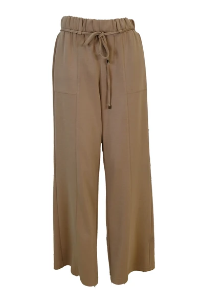 5571 SENTEZ LİON BAMBU GENİŞ PAÇA PANTOLON - Resim 5