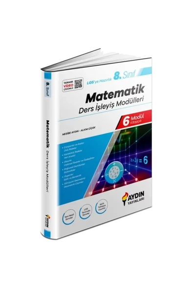 Aydın Yayınları 8. Sınıf Matematik Ders işleyiş Modülleri ürün görseli 1