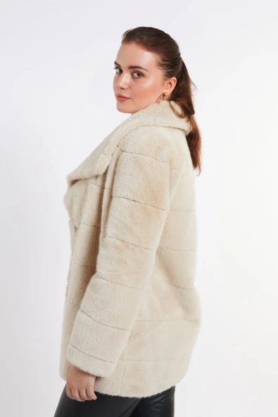 7013 TRENÇ PELUŞ KABAN - Resim 6
