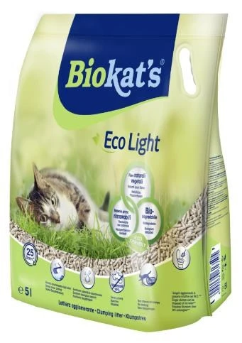 Biokat's Eco Light Pelet Kedi Kumu 5 Lt x 6 Adet ürün görseli 1