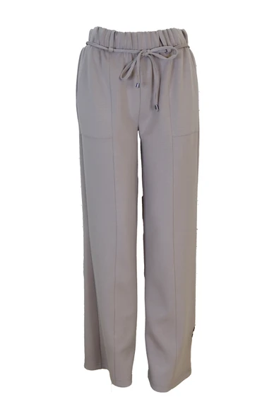 5571 SENTEZ LİON BAMBU GENİŞ PAÇA PANTOLON ürün görseli 1