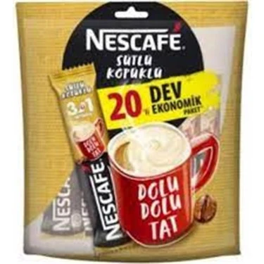 NESCAFE 20Lİ SÜTLÜ KÖPÜKLÜ ürün görseli 1