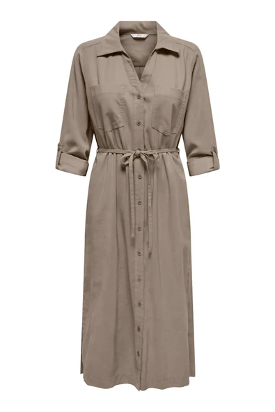 15337950 ONLARIS LIFE BELT SHIRT DRESS CC WVN ürün görseli 1