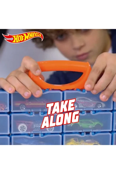 HOT WHEELS Multi Brick Car Case Hwcc8b - Resim 6