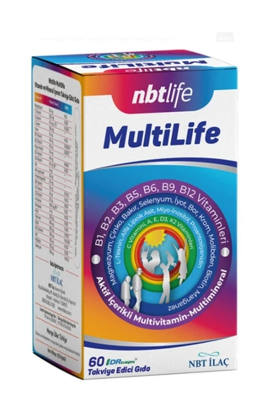 NBTLIFE MULTILIFE 60 KAPSUL ürün görseli 1