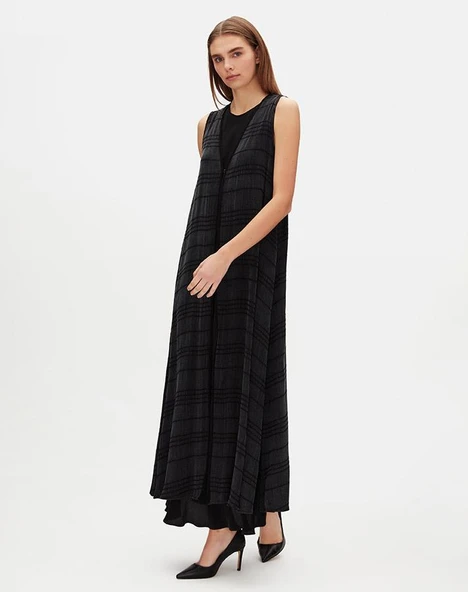 T25Y-1004 MISSDALIDA CUPRO YELEK - Resim 4