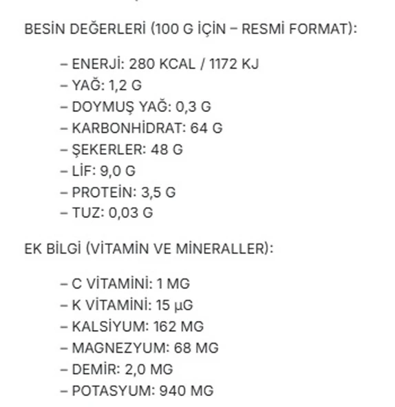 Yeşil İncir Cipsi Kurusu (200 gr) - Resim 5