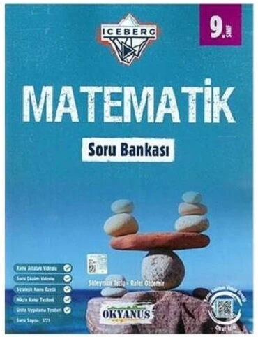 9. Sınıf Iceberg Matematik Soru Bankası Okyanus Yayınları ürün görseli 1