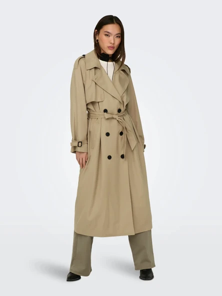 15242306 ONLCHLOE TRECHCOAT DOUBLE B.OTW NOOS ürün görseli 1