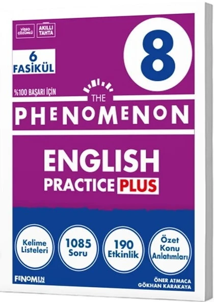 8. Sınıf The Phenomenon Englısh Practıce Plus 6 Fasikül Fenomen Okul Yayınları ürün görseli 1