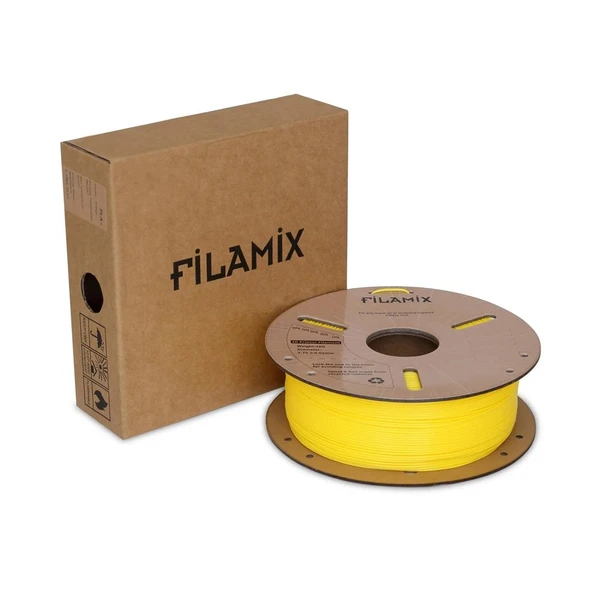 Filamix Tpu Sarı Filament 1.75 mm 1 kg - Esnek, Dayanıklı 3D Yazıcı Malzemesi ürün görseli 1