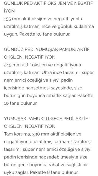 TİENS airiz ped seti - Resim 6